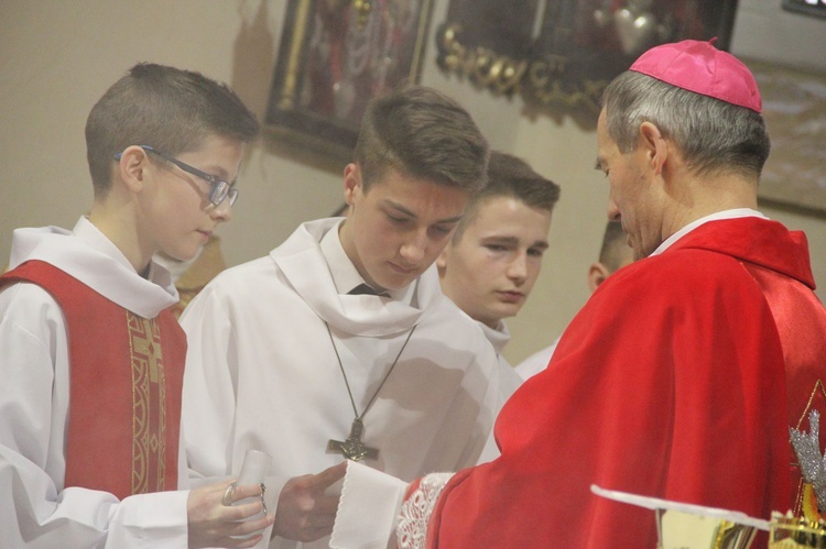 Bierzmowanie w Laskowej