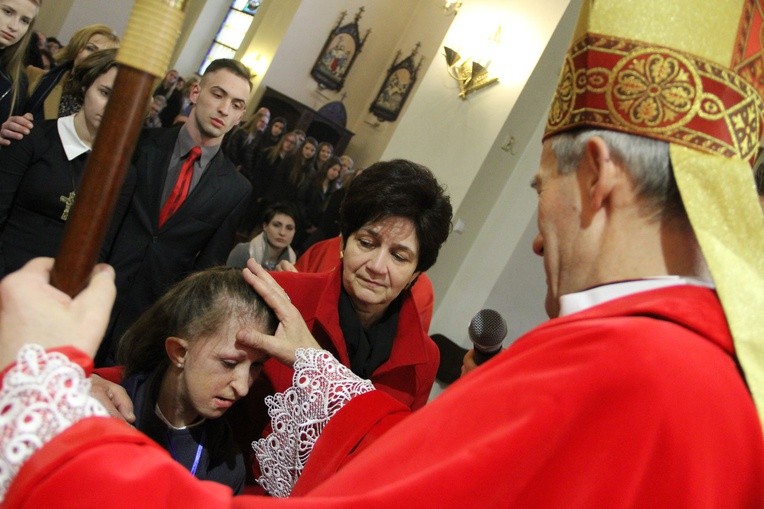 Bierzmowanie w Laskowej