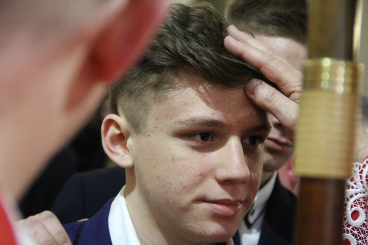 Bierzmowanie w Laskowej