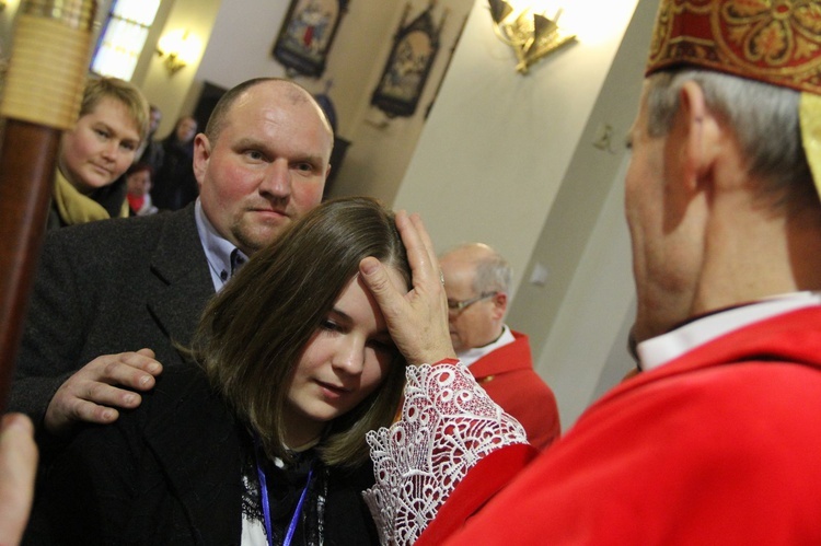 Bierzmowanie w Laskowej