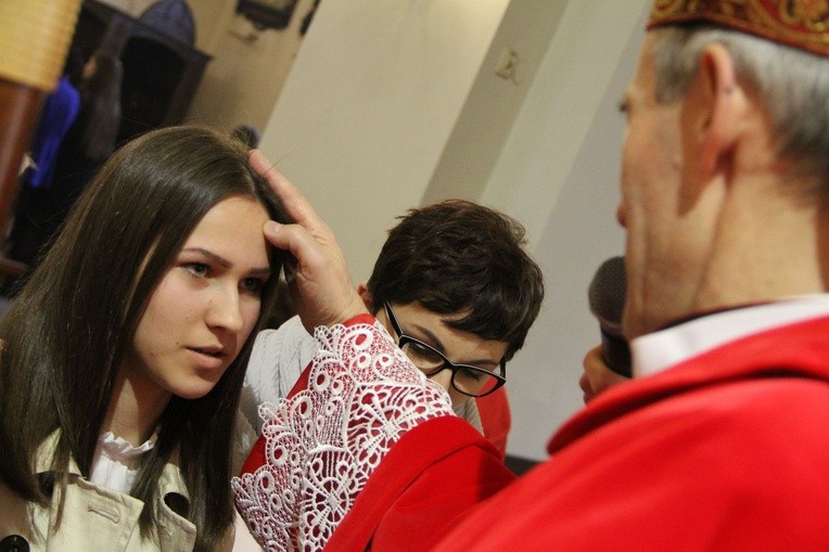 Bierzmowanie w Laskowej