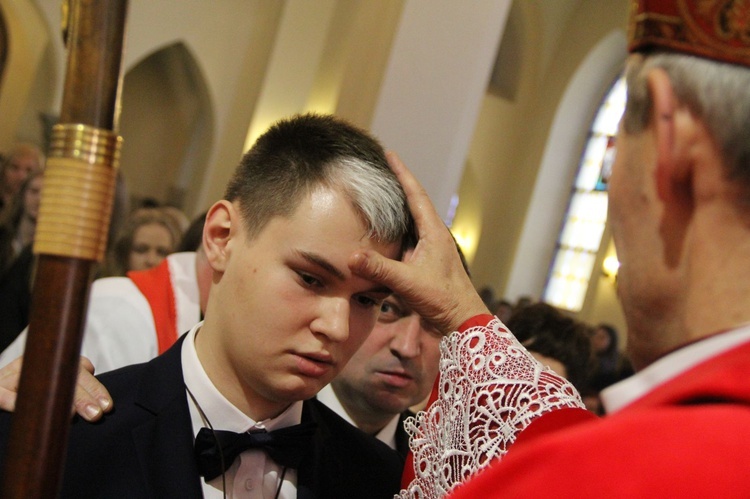 Bierzmowanie w Laskowej