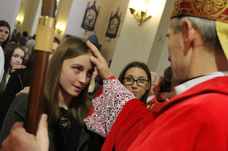 Bierzmowanie w Laskowej