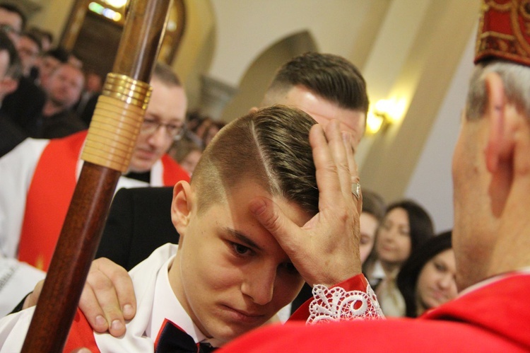 Bierzmowanie w Laskowej