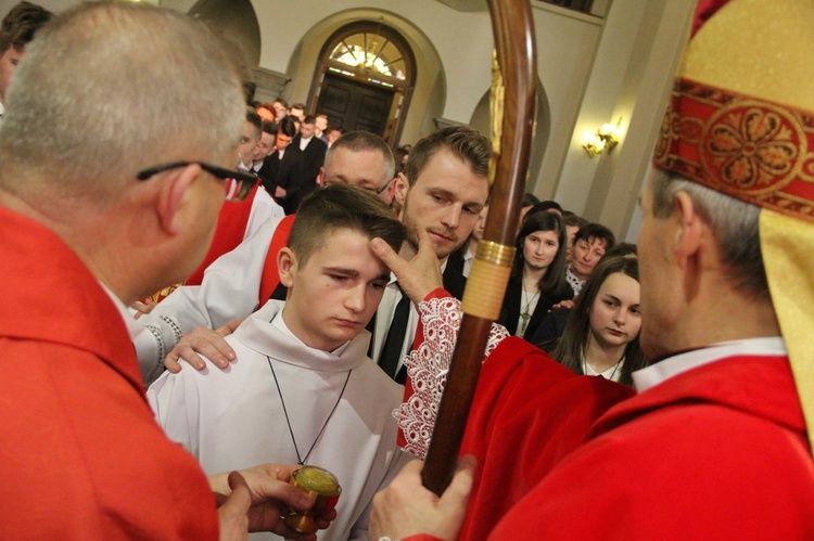 Bierzmowanie w Laskowej
