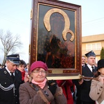 Powitanie ikony MB Częstochowskiej w Młodzieszynie