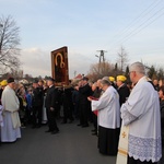 Powitanie ikony MB Częstochowskiej w Młodzieszynie