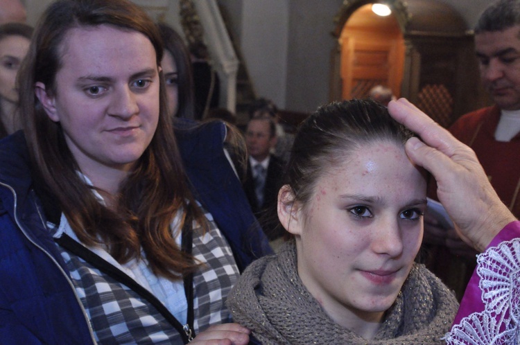 Bierzmowanie w Tymbarku