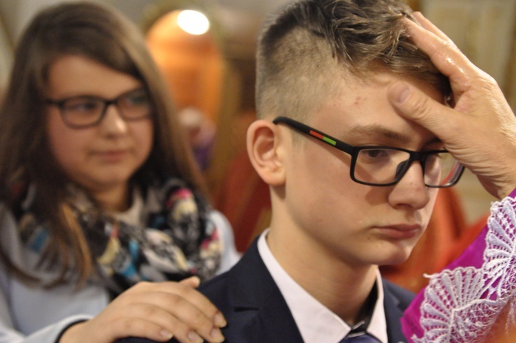 Bierzmowanie w Tymbarku