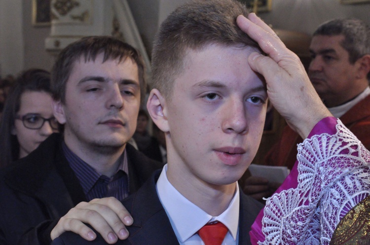 Bierzmowanie w Tymbarku