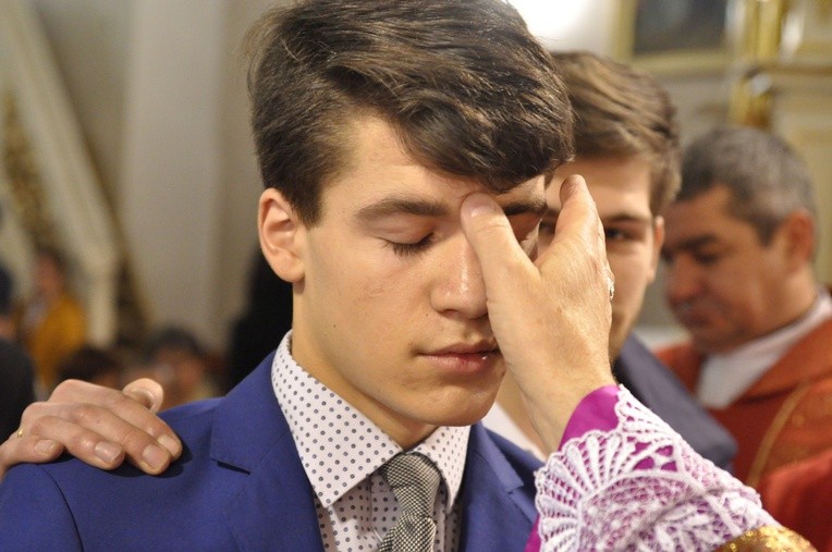 Bierzmowanie w Tymbarku