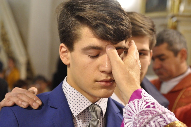 Bierzmowanie w Tymbarku