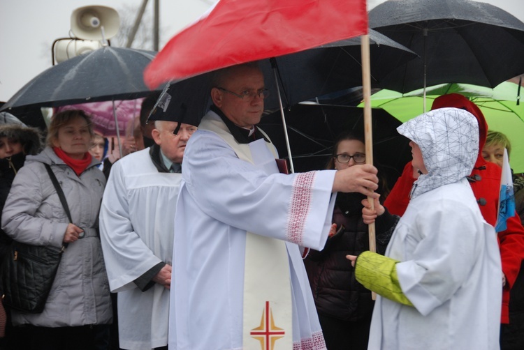 Powitanie ikony MB Częstochowskiej w Kątach