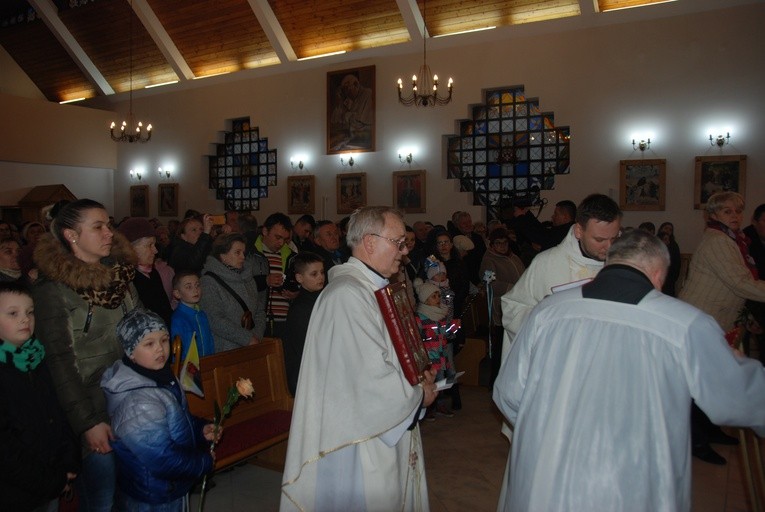 Powitanie ikony MB Częstochowskiej w Kątach
