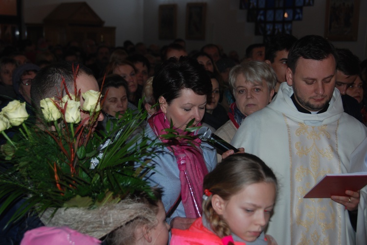 Powitanie ikony MB Częstochowskiej w Kątach