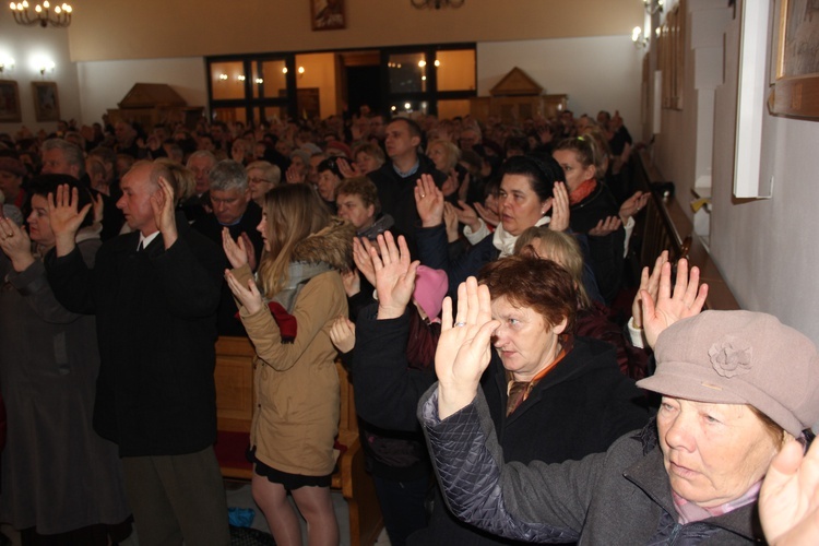 Powitanie ikony MB Częstochowskiej w Kątach