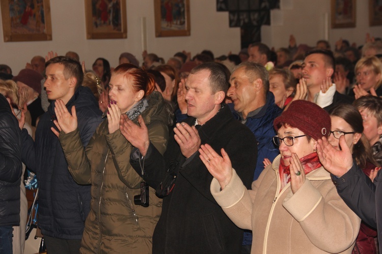 Powitanie ikony MB Częstochowskiej w Kątach