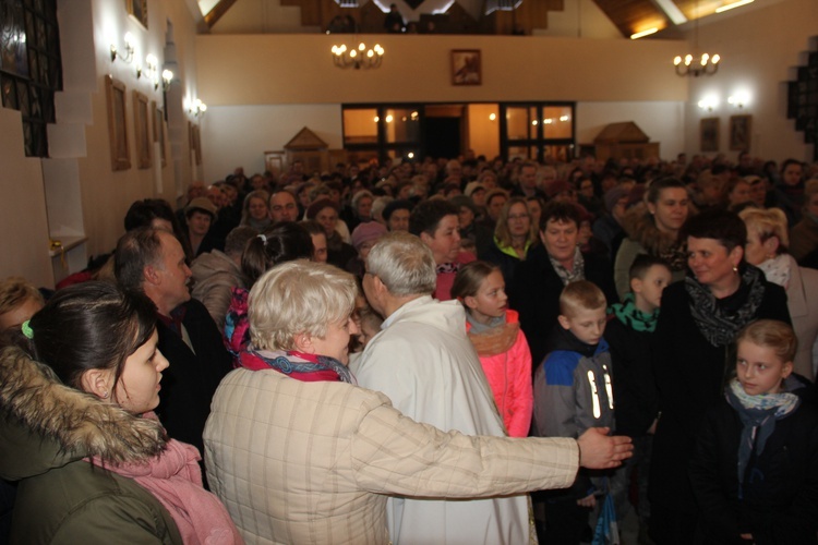 Powitanie ikony MB Częstochowskiej w Kątach