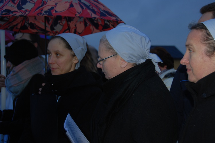 Powitanie ikony MB Częstochowskiej w parafii św. Brata Alberta w Sochaczewie