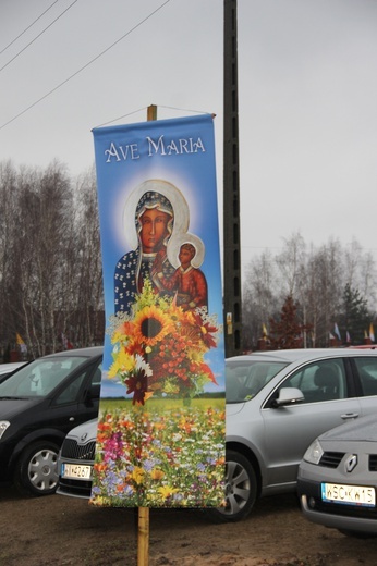 Powitanie ikony MB Częstochowskiej w parafii św. Brata Alberta w Sochaczewie