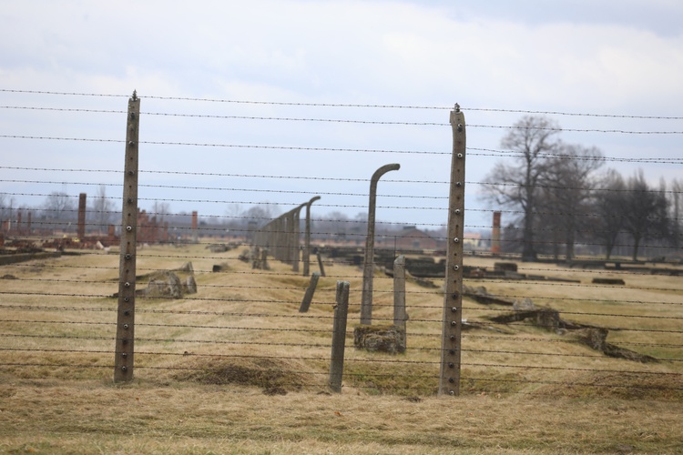 Droga Krzyżowa w intencji trzeźwości w byłym KL Birkenau 2017