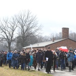 Droga Krzyżowa w intencji trzeźwości w byłym KL Birkenau 2017