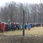 Droga Krzyżowa w intencji trzeźwości w byłym KL Birkenau 2017