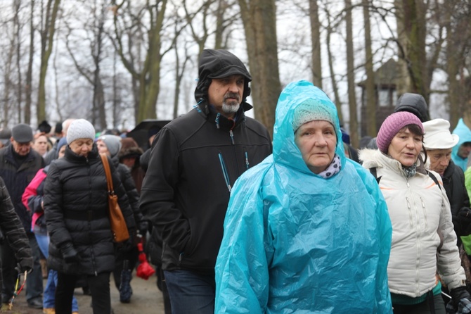 Droga Krzyżowa w intencji trzeźwości w byłym KL Birkenau 2017