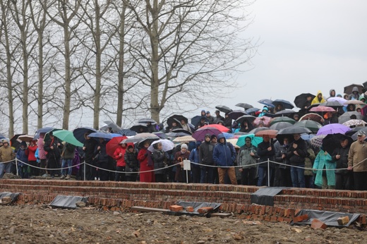 Droga Krzyżowa w intencji trzeźwości w byłym KL Birkenau 2017