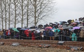 Droga Krzyżowa w intencji trzeźwości w byłym KL Birkenau 2017