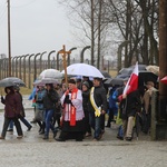 Droga Krzyżowa w intencji trzeźwości w byłym KL Birkenau 2017