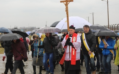 Droga Krzyżowa w intencji trzeźwości w byłym KL Birkenau 2017