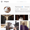 Ojciec Święty od roku na Instagramie