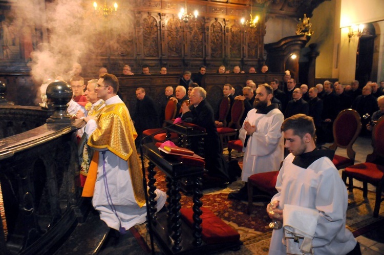 Pokutna pielgrzymka kapłanów archidiecezji krakowskiej do Kalwarii Zebrzydowskiej