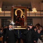 Powitanie ikony MB Częstochowskiej w parafii św. Józefa Robotnika w Sochaczewie