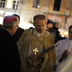 Abp Marek Jędraszewski w bazylice Mariackiej w dniu św. Józefa, patrona Krakowa