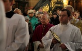 Abp Marek Jędraszewski w bazylice Mariackiej w dniu św. Józefa, patrona Krakowa