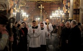 Abp Marek Jędraszewski w bazylice Mariackiej w dniu św. Józefa, patrona Krakowa