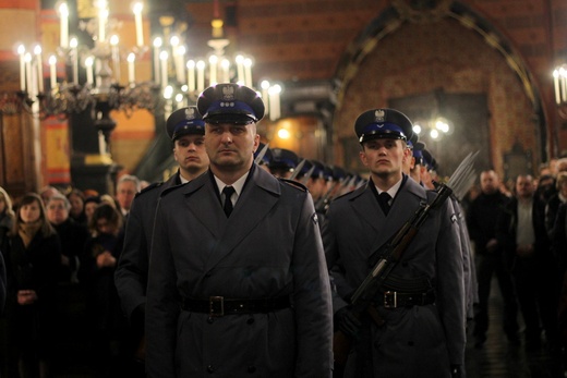 Abp Marek Jędraszewski w bazylice Mariackiej w dniu św. Józefa, patrona Krakowa