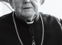 Biskup Tadeusz Rybak, pierwszy ordynariusz diecezji legnickiej.  22.03.2011 r.