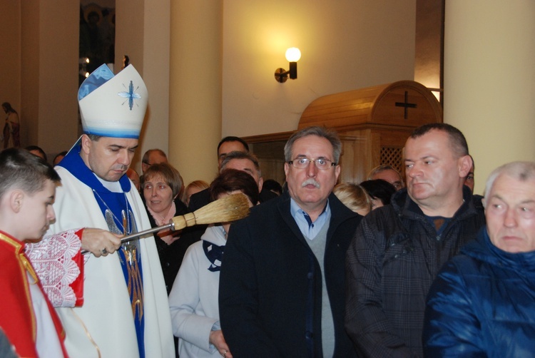 Powitanie ikony MB Częstochowskiej w parafii pw. Narodzenia NMP w Sochaczewie