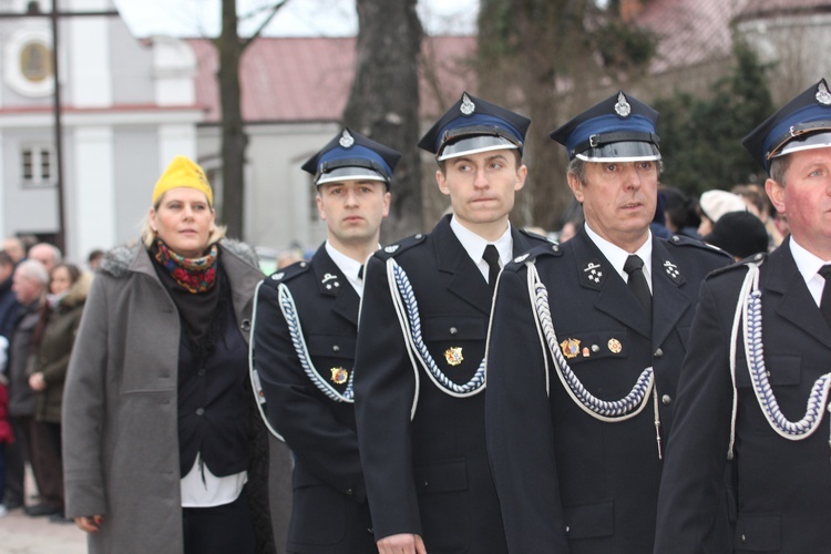 Powitanie ikony MB Częstochowskiej w parafii pw. Narodzenia NMP w Sochaczewie