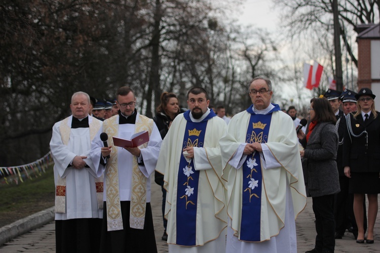 Powitanie ikony MB Częstochowskiej w parafii pw. Narodzenia NMP w Sochaczewie