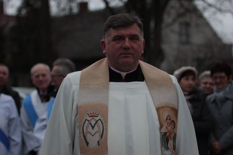 Powitanie ikony MB Częstochowskiej w parafii pw. Narodzenia NMP w Sochaczewie