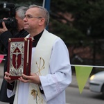 Powitanie ikony MB Częstochowskiej w parafii pw. Narodzenia NMP w Sochaczewie