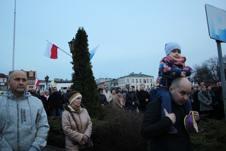 Powitanie ikony MB Częstochowskiej w parafii pw. św. Wawrzyńca w Sochaczewie