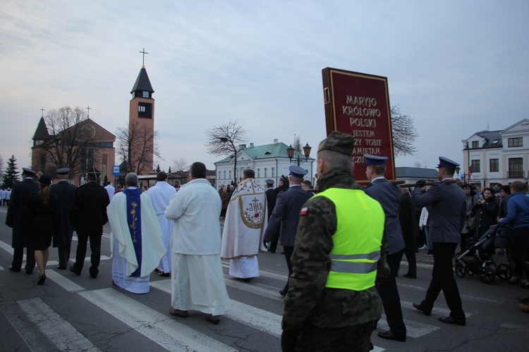 Powitanie ikony MB Częstochowskiej w parafii pw. św. Wawrzyńca w Sochaczewie