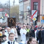 Powitanie ikony MB Częstochowskiej w parafii pw. św. Wawrzyńca w Sochaczewie