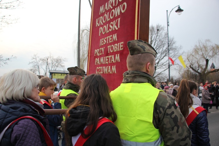 Powitanie ikony MB Częstochowskiej w parafii pw. św. Wawrzyńca w Sochaczewie