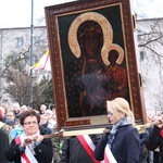 Powitanie ikony MB Częstochowskiej w parafii pw. św. Wawrzyńca w Sochaczewie